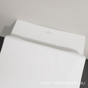 Унитаз подвесной, 375х560мм, с открытой кромкой смыва, крепёж в компл., без сиденья, (цв.01 white),  Villeroy & Boch Venticello 4611R001