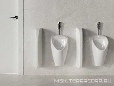 Писсуар  58,3*35,2*32,4 мм, наружный подвод воды, БЕЗ крана, сифона, белый Sanita Luxe Long PS/Long/Mech/WHT.G/S1 (LNGSLUR01)