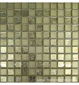 Мозаика Мозаика из стекла на сетке S10-004 |30x30 Спектр-М Микс стекло S10-004