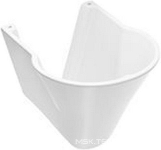 Полупьедестал для раковины, (крепёж в компл.),  ZZ Hatria Sculture YR4001