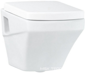 Подвесной унитаз SORTI, безободковый, БЕЗ крышки-сидения, белый KL Creavit Sorti SR320-11CB00E-0000/SR321(SR320.00100)