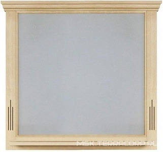 Зеркало  105, 1090*1010*120мм, цвет слоновая кость, без светильн. ном.93950, крепеж в комплекте ZZ Opadiris Риспекто Z0000006704