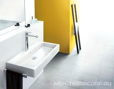 Смеситель для раковины, Высокий, излив 197хh254мм, с д/к, (цв.хром),  Hansgrohe Metris 31082000