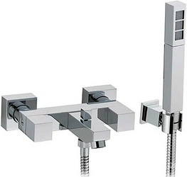 Смеситель для ванны, шланг, лейка, кронштейн в компл., (цв. хром) X-Change XQ ZZ