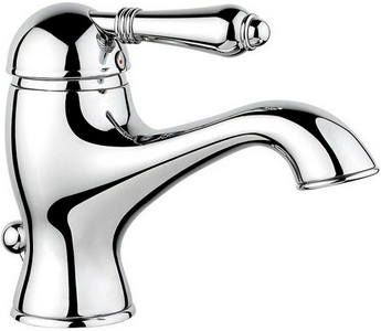 Смеситель для раковины, с д/к (цв. хром, ручка El Capitan),  ZZ Nicolazzi Classico 3402 CR 75