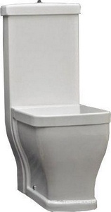 Чаша напольного унитаза 36х55хh44см, без бачка и сиденья, выпуск гориз., крепления к полу в компл.  Quadro ZZ Ceramica Cielo Opera OPVAQ Gloss White