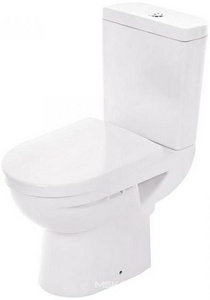 Унитаз-компакт "", 2 реж.арматура Geberit, сиденье микролифт, белый XX SMARTsant Сити VT1101W