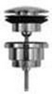 Нажимной вентиль для выпуска (хром),  ZZ Duravit Happy D 0050521000