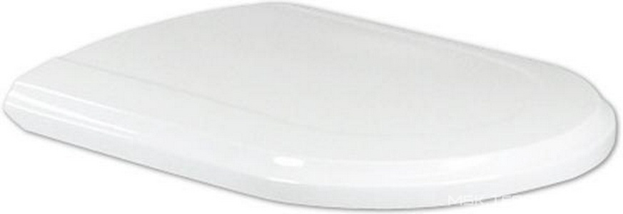 Сиденье для унитаза, с микролифтом, (цв.R2 Star white, петли цв.латунь),  KL Villeroy & Boch Hommage 8809S6R2