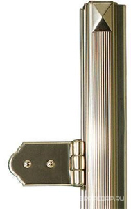 Профиль 1ШТ.! декор. "Крупн. рефлен." душ. кабин/дверей, (цв. светлое золото), Devon&Devon ZZ Devon & Devon Savoy Pro.2/ORO