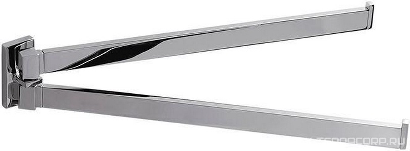 Полотенцедержатель двойной поворотный 33,5 см, хром,  Colombo Look B1612.000