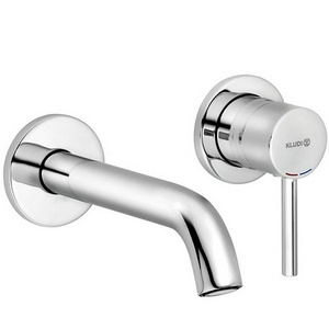 Смеситель для раковины  однорычажный встраив. в стену на 2 отверстия, внеш.часть (БЕЗ внутр.арт.38243 ) ZZ Kludi BOZZ 382440576