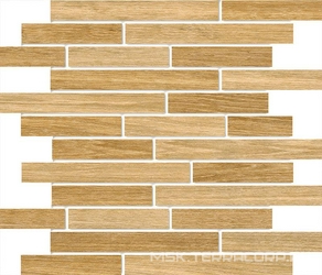 Мозаика Гранит Вуд Классик софт Медовый/Охра 2 лаппат LMR XX  30x35,8