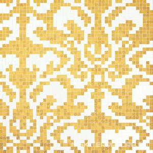 Мозаика Damasco Oro Giallo 2x2 |32.2x32.2 Bisazza Декоративные панно 88002