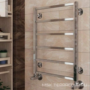 Полотенцесушитель "" 700x500 мм (П6),  установочный набор в компл., БЕЗ уголков и отражателей XX Terminus Контур 4620768886751