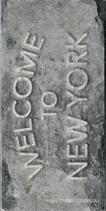 Декор CIR New York Road Signs Mix Wall Street 10x20 1048426