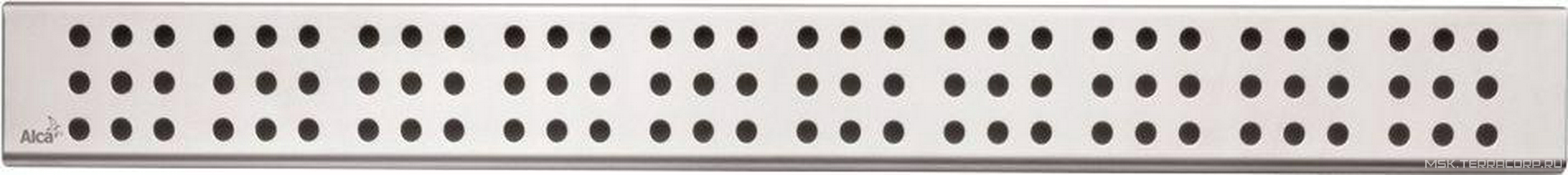 Решетка для водоотводящего желоба CUBE 750 мм ZZ AlcaPlast Cube CUBE-750L