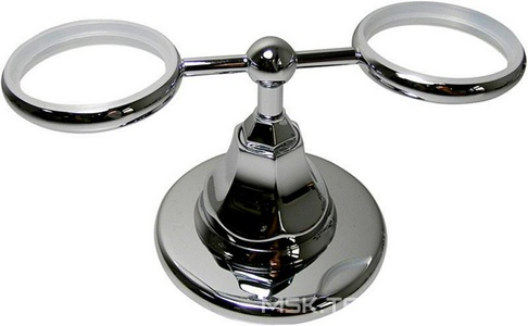 Держатель мыльницы и стакана, настольный, БЕЗ мыльницы и стакана, (цв.хром),  ZZ Nicolazzi Teide 1494 CR 05