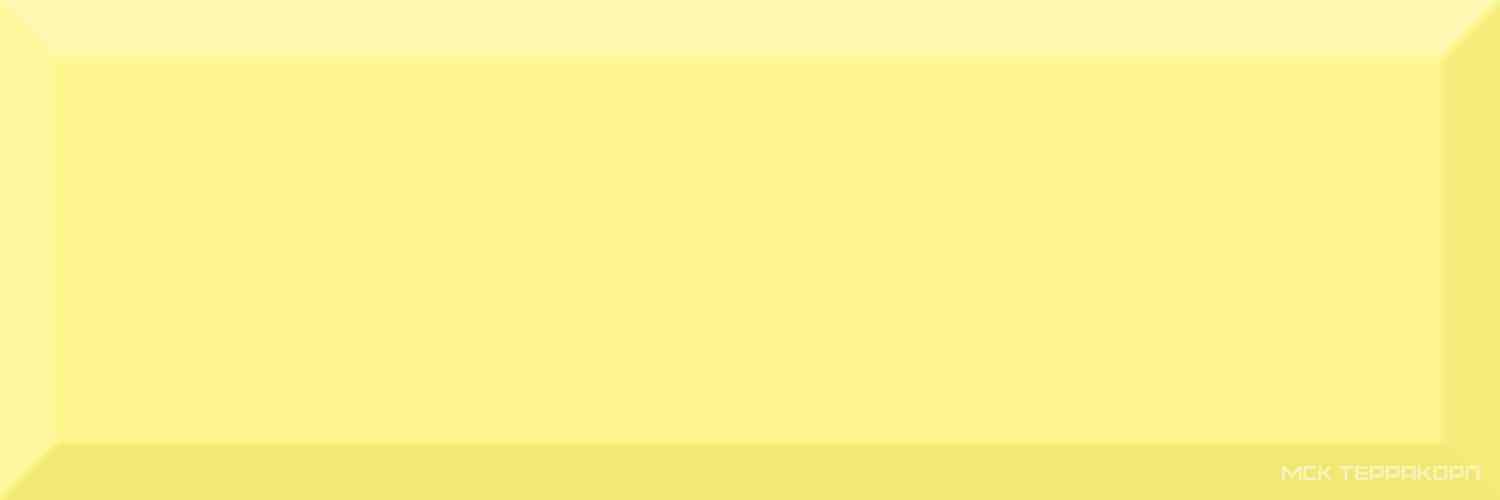 Monocolor Amarillo Biselado Brillo ZZ 10x30