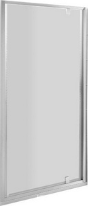 Душевая дверь PDOP1-90, стекло прозрачное, профиль - сатин, с установочным комплектом ZZ Ravak Evolution 02573/03G70U00Z1