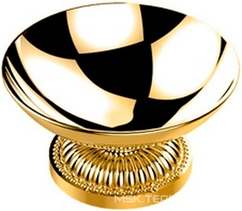 Мыльница настольная, металл. d 150mm (цв. золото (Dore))  ZZ THG Cygne G31-F01-00544GM