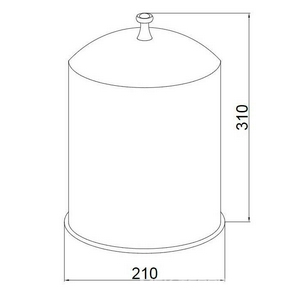 Ведро , бронза ZZ Boheme Provance 10808