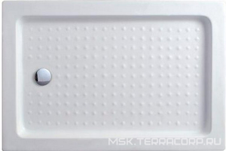 Поддон душевой 1100х800h150мм, прямоугольный, отв. слива 90мм, (сифон крышка цв.хром, мет каркас, ножки в компл.), акрил цв.белый, Cezares ZZ Cezares Универсал TRAY-A-AH-110/80-15-W