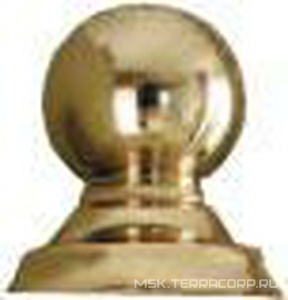 Декор 1ШТ.! "Шар" на верхний торец профиля душ.кабины, (цв.латунь) Dec. 1, Devon&Devon ZZ Devon & Devon Универсал DEC1