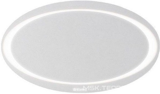 Зеркало овальное 960х40хh560мм, с подсветкой, (цв. белый),  ZZ Clarberg Papirus Pap.02.10