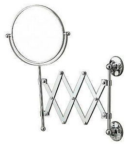 Зеркало косметическое раздвижное (цв. хром, креп/компл.),  ZZ Devon & Devon Cavendish WM22CR