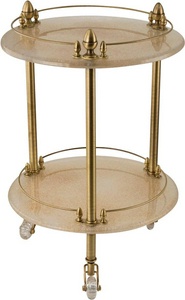 Столик передвижной, на колёсиках, h575х390хмм, (цв.бронза),  ZZ Migliore Elisabetta 17015