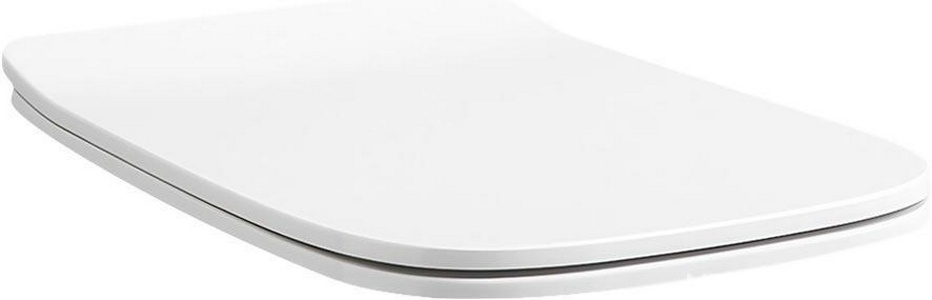 Сиденье для унитаза, с микролифтом, (цв. белый, петли цв. хром),  ZZ ArtСeram A16 ASA001 01; 71