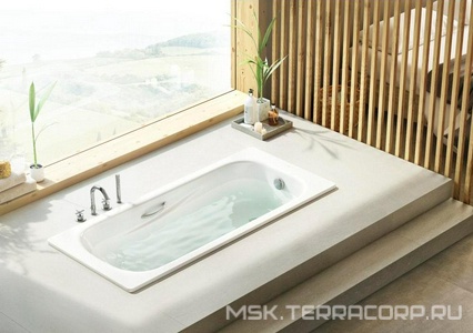 Ванна стальная PRINCESS 170х70,с отверстием под ручки, БЕЗ ручек, БЕЗ ножек ZZ Roca Принцесса 2209E0000 / 2209.E.000.0