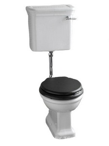 Бачок для унитаза "Средний" 38х52хh40,5см монтаж на стену (без механизма, трубы, ручки слива, вентиля подвода воды) цв. белый    ZZ Devon & Devon Etoile IBCBET