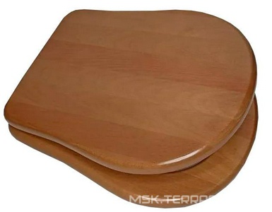 (Продажа только в комплекте с унитазом) Сиденье для унитаза, (цв.черешня антиквариато / петли цв. золото),  XX Lineatre Lady 21316 (ciliegio antiquariato/oro)