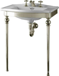 Консоль металлическая для раковины  69,5см, (цв. латунь),  ZZ Devon & Devon Westminster DEWEST