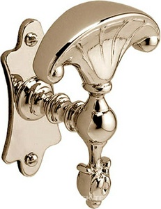 Крючок "Веер", (латунь)  ZZ Devon & Devon Mayfair DD111IN