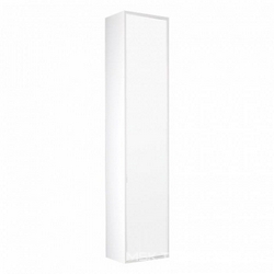 Римини 100 шкаф-колонна 350*1680*276 подвесная цвет белый глянец, крепеж в комплекте ZZ