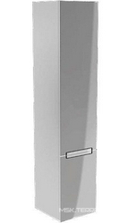 Шкаф-пенал 350хh1650х370мм, подвесной, 2-х дверный, петли справа, крепёж в комп., (цв. DH Glossy White) Subway 2.0 ZZ
