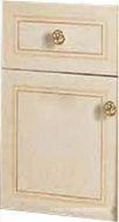 Шкаф дополн. для тумбы под раковину, 25,2х47см, выдв. ящик и распшн. дверь, петли слева, ручки цв. золото, Hermitage ZZ