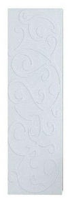 Пенал 400х300хh1330мм, подвесн., одна дверь петли слева, (цв. белый),  ZZ Clarberg Elegance El.05.04/L