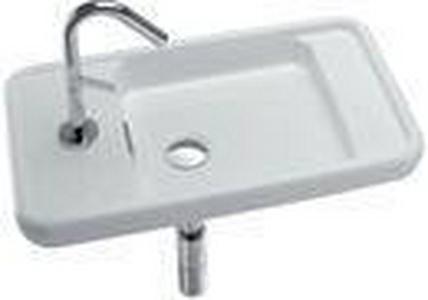 Раковина-столешница 60x37см., 1 отв для смесит., БЕЗ полотенцедерж. XX Jacob Delafon Formilia Viragio E4481