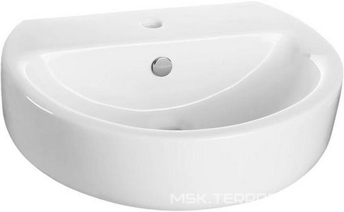 Раковина Best Lux 55*44,5 см, БЕЗ крепежа, белая Sanita Luxe best luxe WB.PD/Best/55-C/WHT.G/S1 (BSTSLWB01)