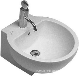 Раковина 460х460мм, с 1 отв. для смесителя, (крепл. в компл.) You&Me XX