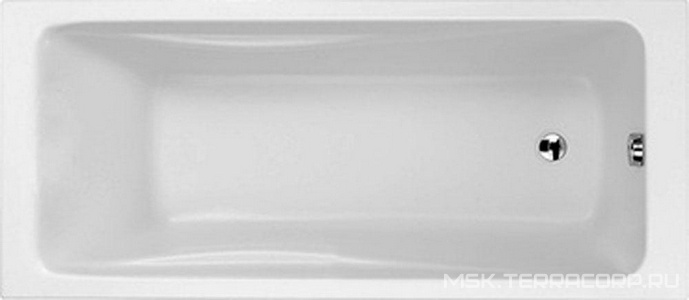 Акриловая ванна  170x75, прямоуг. (БЕЗ каркаса, слива-перелива и панели) ZZ Jacob Delafon Odeon Up E60491RU-00