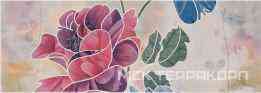 Decor Seasons Lavanda/Perla Flor 1 Rec XX |31.6x90