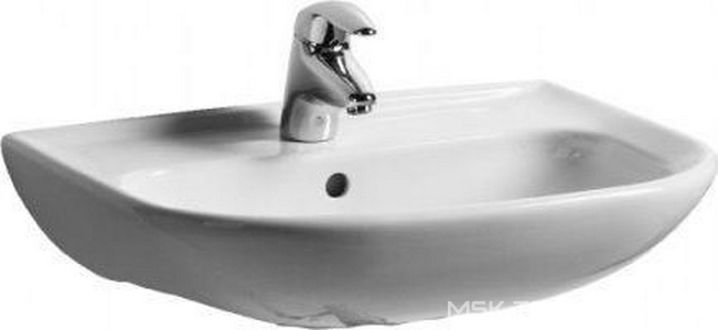 Раковина  60 см  с 1 отв для смесит., без креплений ZZ Jika Olymp 106130001049