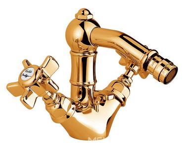 Смеситель для биде на 1 отв. с д/к (цв.бронза, ручки Dames Anglaises), Nicolazzi ZZ Nicolazzi Classical luxury 1434 BZ 18