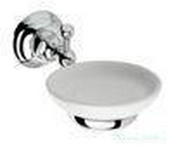 Мыльница настенная (цв. хром/керамика),  ZZ Nicolazzi Classica 1487 CR