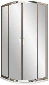 Душевая шторка  90*90, стекло - прозрачное, профиль белый, без поддона Anti Calc ZZ Ravak BLCP4 3B270100Z1